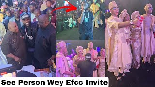 Davido At Billionaire Razaq Okoya 85th Birthday as he Perform with his Children after EFCC Invite