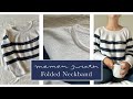 Maman Sweater - Folded Neckband Knitted Together | Knitting Tutorial | Wild Knits Glasgow