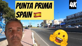 punta prima torrevieja(Orihuela Costa )(walking tour)punta prima  costa blanca spain