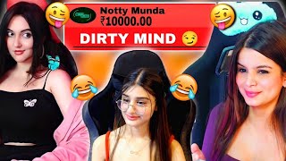 Dirty Mind Test 💋 With Indian Girls Streamers 🍑