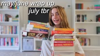 may/june wrap up + july tbr! 🫐🕊🍓