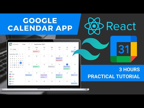 Clon de Google Calendar con React: React Hooks, React Context y Tailwind