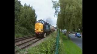 12thSep13 37602+37611 6C51/2 clag, thrash \u0026 Tones, Bare Lane, Hest Bank \u0026 Carnforth