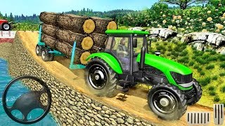 Real Tractor Trolley Cargo Farming Simulation Game - Android gameplay