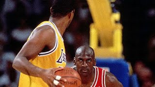 Bulls vs Lakers Game 5 of 1991 NBA Finals  Bulls 1st Chip