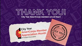 Thank You City Year Detroit AmeriCorps Members