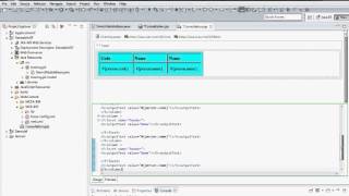 JSF 2 tutorial DataTable part 2