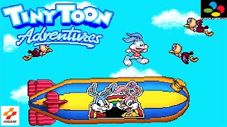 【SFC】コナミ『タイニー・トゥーン アドベンチャーズ　-Tiny Toon Adventures-』＿全6ステージクリア