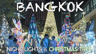 [ 4K HDR ] Great Bangkok Nightlight : Find 7 Beautiful Christmas Trees 2024 | by Osmo Pocket 3