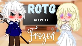 Rise of the Guardians react to Elsa ❄️ from Frozen ll Part 1 ll Frosty&Icy ll