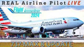Flying Home From FS-EXPO! | iFly 737 Max 8 *UPDATE* | Real 737 Max Pilot | #msfs2024 #737max #msfs
