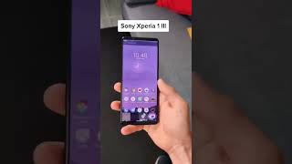 Sony Xperia 1 III XQ-BC72 5G (Frosted black, 12GB RAM, 256GB Storage)