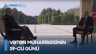 Vətən müharibəsinin 39-cu günü düşmənin çox sayda şəxsi heyəti və döyüş texnikası məhv edildi