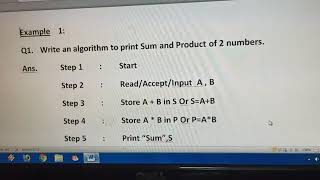 Chapter 4-- Algorithm and Flowchart