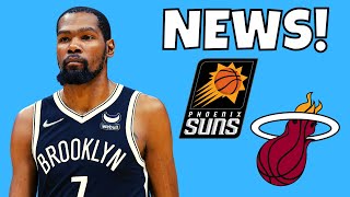 Brooklyn Nets TRADE Kevin Durant To Suns Or Heat? | Kevin Durant Trade Rumors - Durant Trade Request