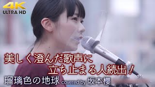 【 歌うま 】美しく澄んだ歌声に立ち止まる人続出！　瑠璃色の地球 / 松田聖子（cover）\