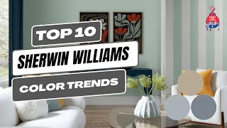 Top 10 Sherwin Williams Color Trends Everyone Is Using This Year