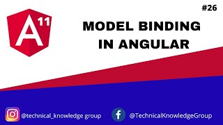 Angular 11 - How to model bind in Angular 11 #tutorial 26