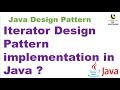 Iterator Design Pattern implementation in Java ? || Design pattern interview questions