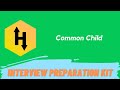 HackerRank Common Child problem solution in Python programming | Interview Preparation Kit