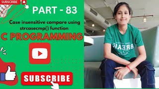 Case insensitive compare using strcasecmp() function in C Programming