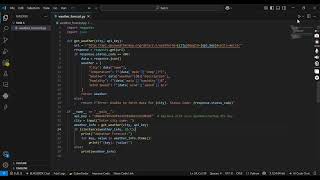 Weather Forecast App in Python | TechnoHacks