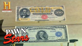 INCREDIBLY RARE FEDERAL CURRENCY (Season 13) | Pawn Stars