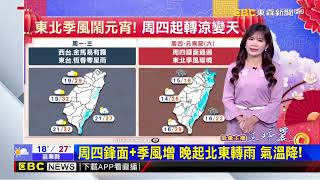 氣象時間 1130219 淑麗早安氣象 @newsebc