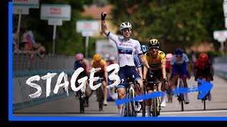 Lorena Wiebes Takes Photo Finish Victory | Giro D'Italia Donne Stage 3 | Eurosport