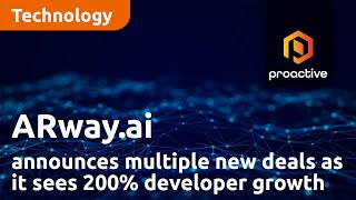 ARway.ai announces multiple new deals as company sees 200% developer growth