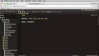 How to explode and implode CSV strings in PHP