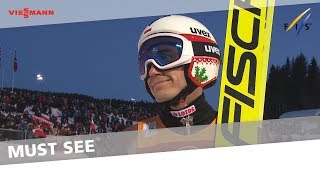 1st place for Kamil Stoch in Large Hill - Trondheim - Ski Jumping - 2017/18