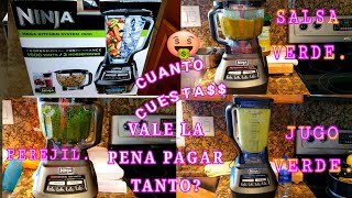 NINJA MEGA KITCHEN SISTEM BLENDER.🤑ESTA MUY CARA!!