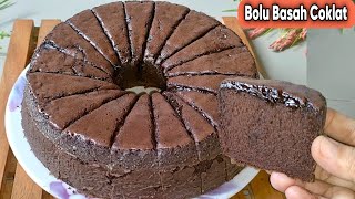 Baru ‼️Kue Seenak Ini Belum Tersedia Ditoko Kue ! Enak, Lumer, Bikin Nagih | Resep Bolu Basah Coklat