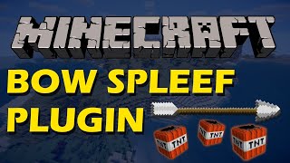 Fast paced minigame in Minecraft with Bow Spleef Plugin