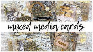 Mixed Media Cardmaking | Vintage/Antique Style | ms.paperlover | 2021