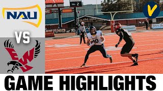 Northern Arizona vs #22 Eastern Washington Highlights | 2021 Spring College Football Highlights