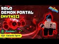 (MYTHIC Portal) Solo DEMON PORTAL with ☆ Muscular Sorcerer in Anime Defenders ROBLOX 🇮🇩