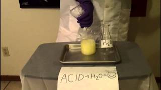 Lab Safety When Mixing Acids and H2O (water)
