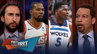 LeBron rises, KD falls, Luka stagnant as Nick crowns new King of the Hill | NBA | FIRST THINGS FIRST