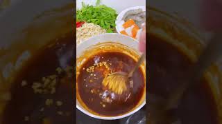Cách làm sốt trộn mì - hủ tíu ngon | Huyền Mê Nấu Mê Ăn #shorts