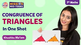 Congruence of Triangles Class 7 Maths in One Shot (Chapter 7) | BYJU'S - Class 7