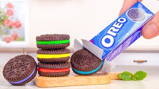 Fancy Miniature Rainbow OREO Cake Decorating | Awesome Miniature OREO Cake Recipe Ideas