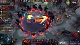 RAMPAGE by Lorenof in Gambit vs Winstrike match. Dota 2