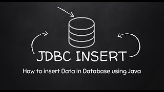 Java JDBC Insert operation | Java to MySQL | How to use Prepared Statement