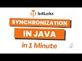 Synchronization in #multithreading #java