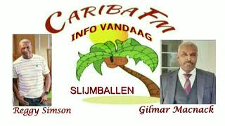 Reggy Simson in gesprek met Gilmar Macnack