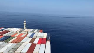 Madrid Maersk in the Arabian Sea