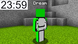 I Trained Like Dream For 24 Hours in Minecraft