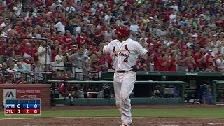 NYM@STL: Molina opens scoring with solo homer to left